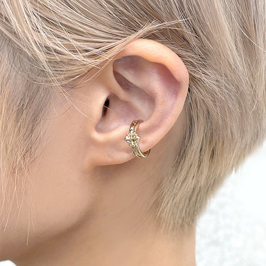 Bizarre/ビザール  カテドラルクロスシルバーイヤーカフ SEE013