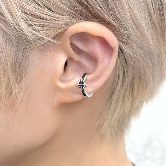 Bizarre/ビザール  カテドラルクロスシルバーイヤーカフ SEE013