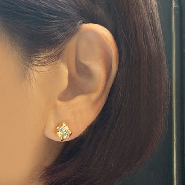 Bizarre/ビザール サーペントラウンド 蛇 シルバーピアス (1個売り)SPJ074