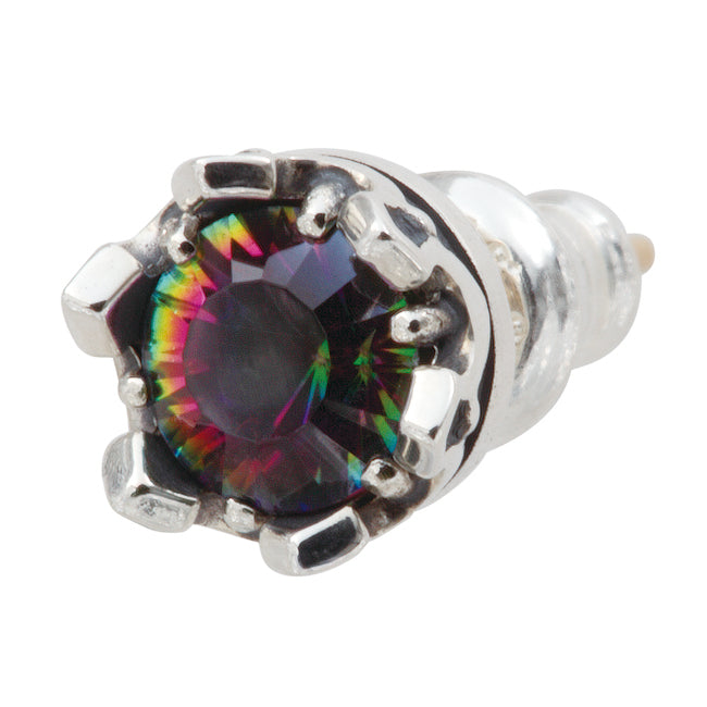 Bizarre/ビザール　プレシャスクラウン（王冠）シルバーピアス(1個売り) SPJ043　メンズピアス