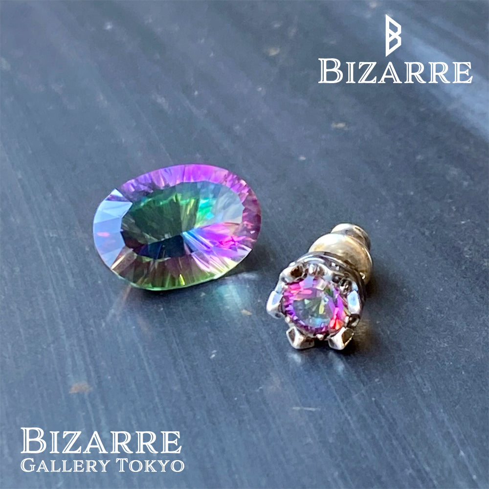 Bizarre/ビザール　プレシャスクラウン（王冠）シルバーピアス(1個売り) SPJ043