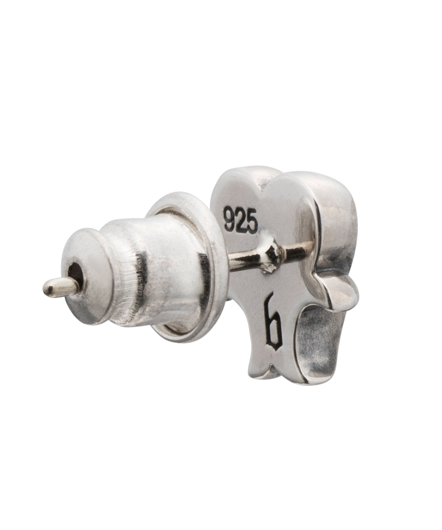 Bizarre/ビザール【売れ筋商品】トランプハートシルバーピアス(1個売り) SPJ054　ユニセックス