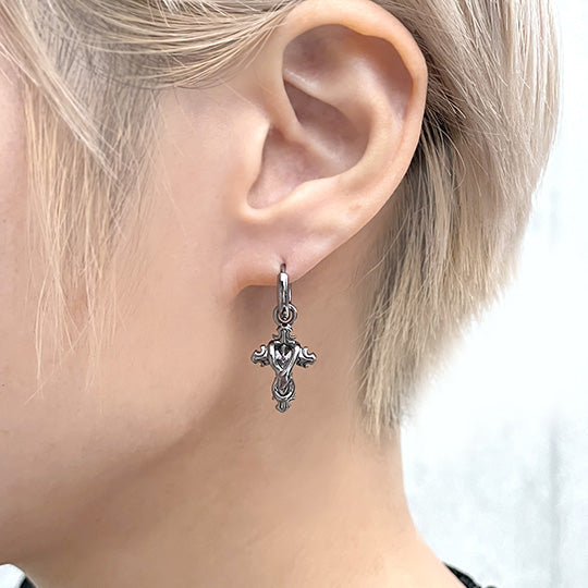 Bizarre/ビザール OuroborosCollection 3rd Happiness2wayシルバーピアス (1個売り）SPJ080