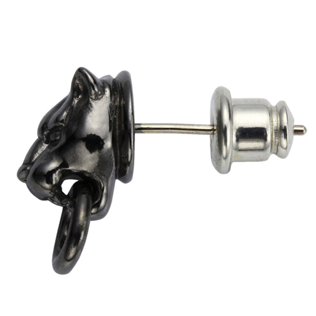 Bizarre/ビザール　フレグランスドパンサー豹シルバーピアス（1個売り）SPP038