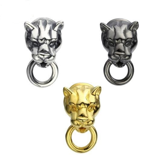 Bizarre/ビザール　フレグランスドパンサー豹シルバーピアス（1個売り）SPP038　ユニセックス