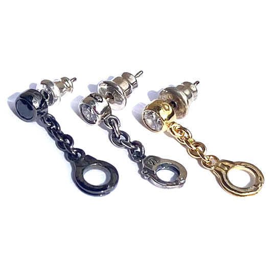 Bizarre/ビザール 手錠シルバーピアス(一個売り）SPP045