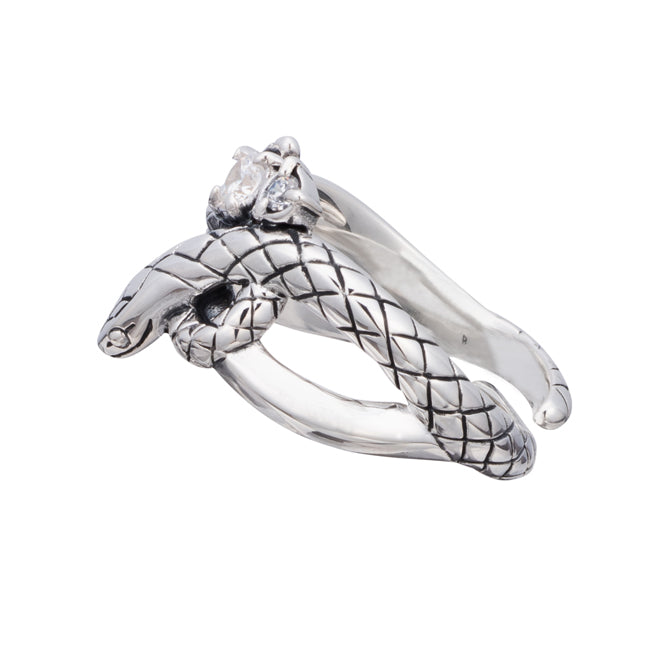 Bizarre/ビザール シーサーペントコイル 蛇 シルバーリング　 SRJ138