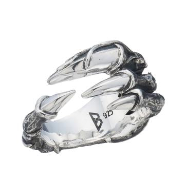 Bizarre/ビザール アーケオプテリクスルート始祖鳥 鉤爪 シルバーリング 指輪　SRP094SV