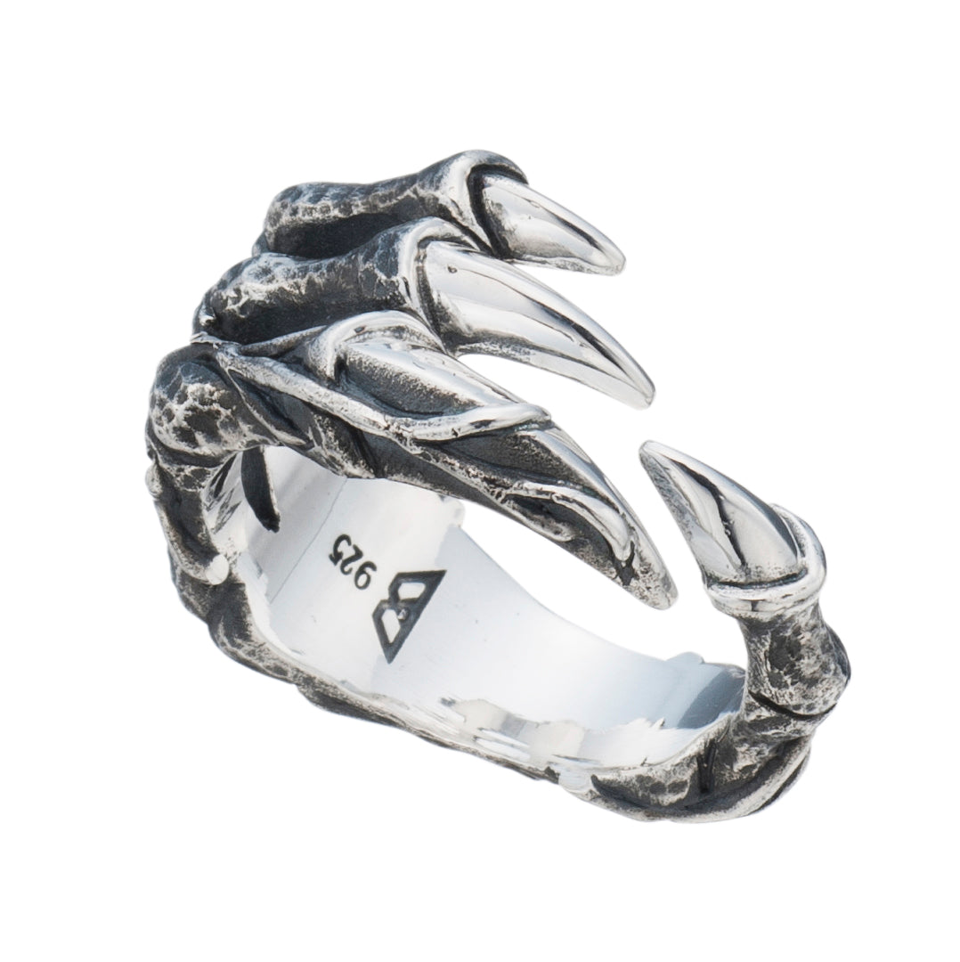 Bizarre/ビザール アーケオプテリクスルート始祖鳥 鉤爪 シルバーリング ユニセックスSRP094SV