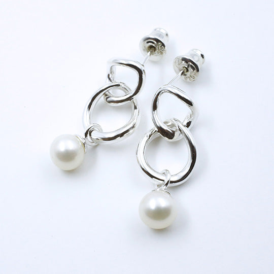 Blanche/ブランシュ Entrelacs(アントルラ) Earrings(ペア売りです） BP026