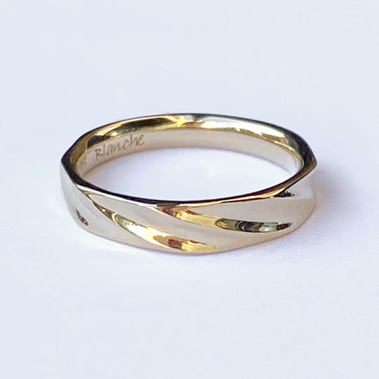 Blanche/ブランシュ Mer (メール) 小指用シルバーピンキーRing BR065