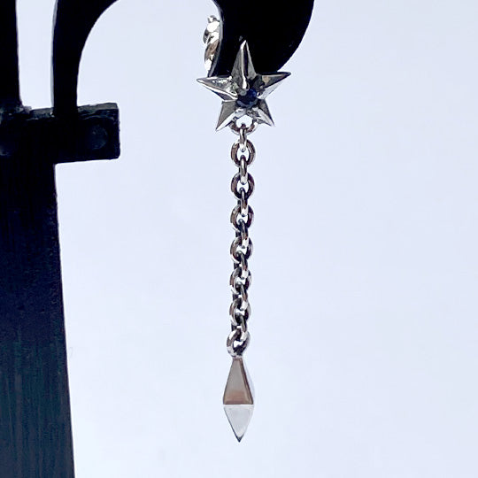 Bizarre/ビザール 【限定販売商品】 スターリーシルバーロングピアス(1個売り) GSPJ086