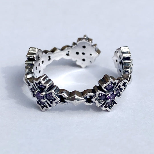 Bizarre/ビザール 【限定販売商品】クロッシングシルバーリング GSRJ140　クロスシルバーリング