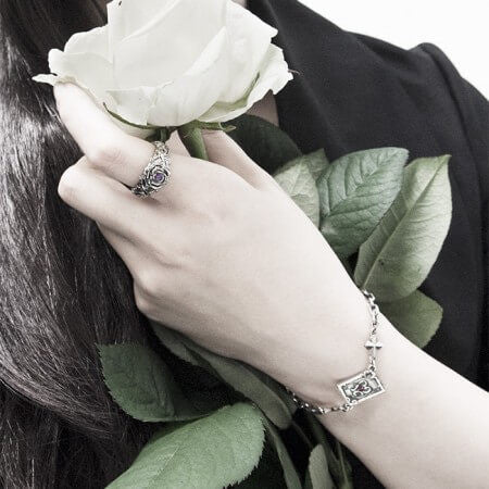 Bizarre/ビザール シークレットローズ 薔薇 シルバーリング SRJ088