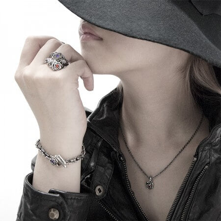 Bizarre/ビザール シークレットローズ 薔薇 シルバーリング SRJ088