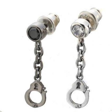 Bizarre/ビザール 手錠シルバーピアス(一個売り）SPP045