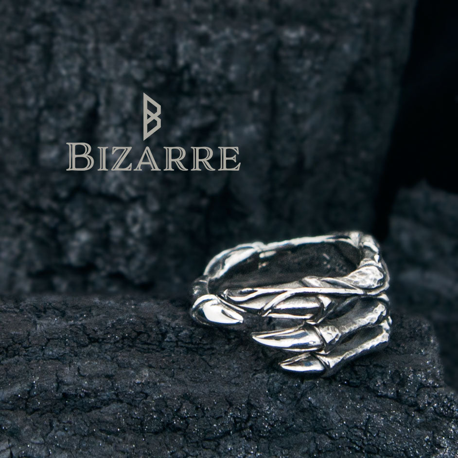 Bizarre/ビザール アーケオプテリクスルート始祖鳥 鉤爪 シルバーリング シルバー925　SRP094SV
