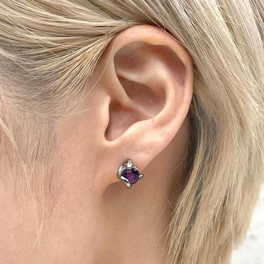 Bizarre/ビザール　サーペントミスティック　蛇　シルバーピアス(1個売り) SPJ073