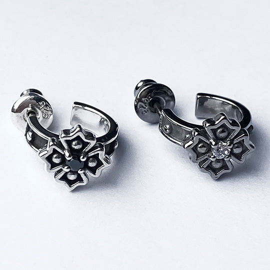 Bizarre/ビザール  クロッシングシルバーフープピアス(1個売り) SPJ089　メンスピアス