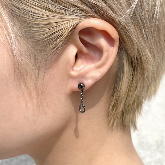 Bizarre/ビザール 手錠シルバーピアス(一個売り）SPP045