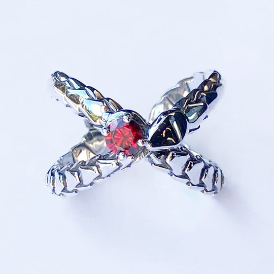 Bizarre/ビザール サーペントバイパー蛇 シルバーリング SRJ139