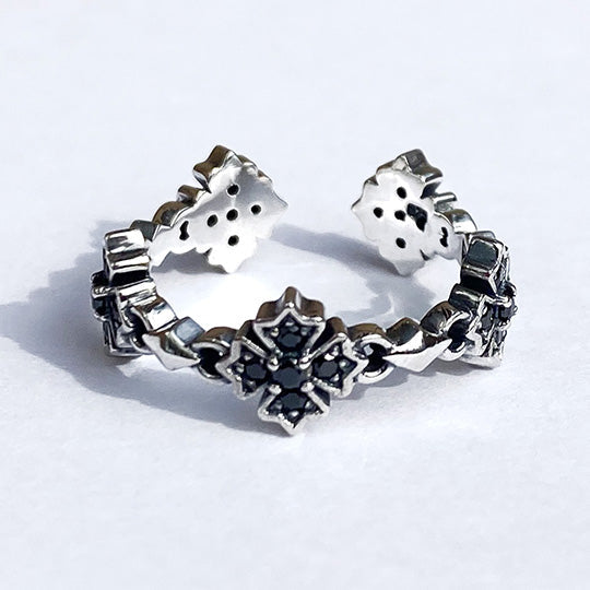 Bizarre/ビザール クロッシングシルバーリング SRJ140